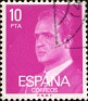 Spain 1977 Don Juan Carlos I 10 PTA Pink Edifil 2394. Uploaded by Mike-Bell
